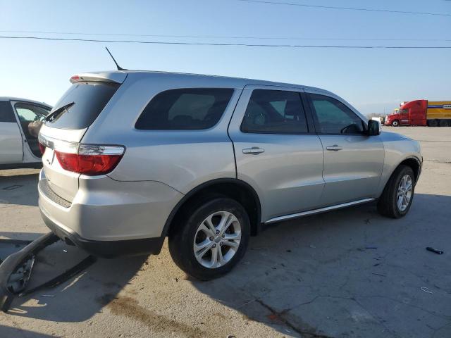 1C4RDHAGXDC512021 - 2013 DODGE DURANGO SX SILVER photo 3