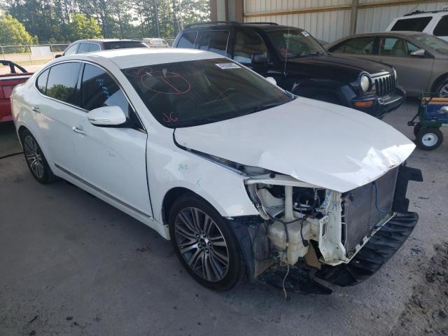 KNALN4D79E5134462 - 2014 KIA CADENZA PR WHITE photo 1