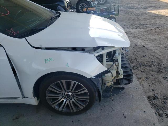 KNALN4D79E5134462 - 2014 KIA CADENZA PR WHITE photo 9