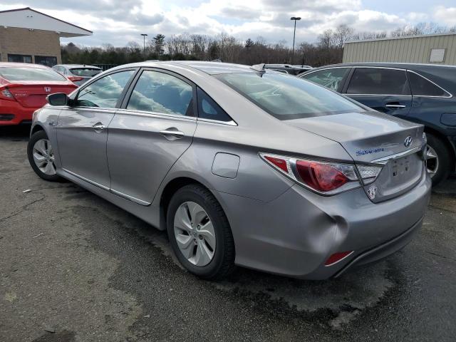 KMHEC4A41DA087022 - 2013 HYUNDAI SONATA HYB SILVER photo 2