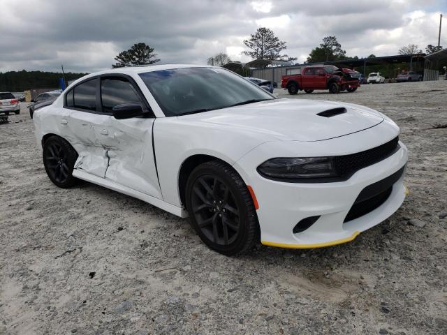 2C3CDXHG7MH613086 - 2021 DODGE CHARGER GT WHITE photo 1