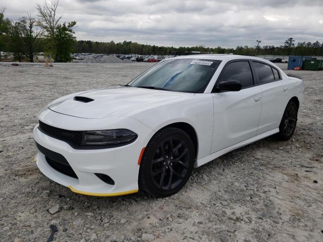 2C3CDXHG7MH613086 - 2021 DODGE CHARGER GT WHITE photo 2