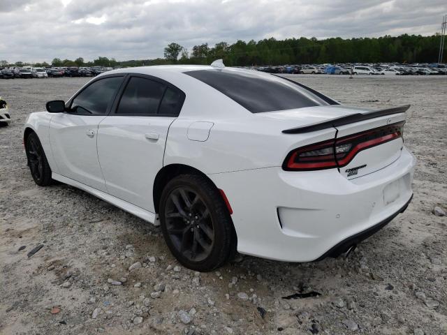 2C3CDXHG7MH613086 - 2021 DODGE CHARGER GT WHITE photo 3