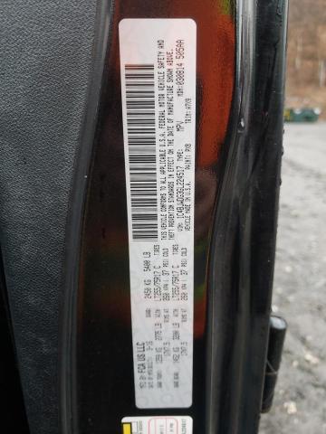 1C4BJWDG3GL224517 - 2016 JEEP WRANGLER U შავი ფოტო 12