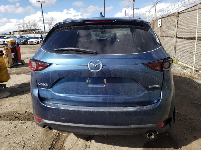 JM3KFACMXL0856655 - 2020 MAZDA CX-5 TOURI BLUE photo 6