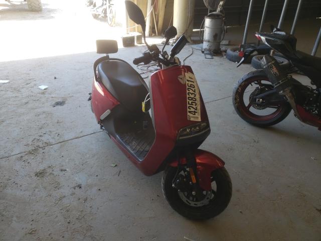 7NEZ1A219MD581155 - 2021 SCOO SCOOTER BURGUNDY photo 1