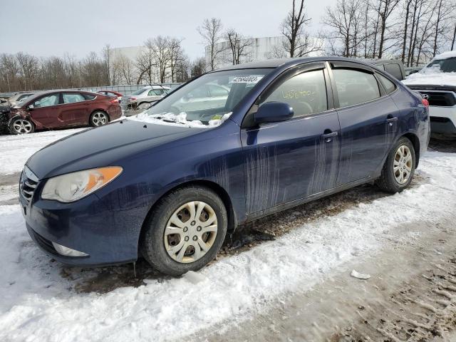 KMHDU4AD0AU082493 - 2010 HYUNDAI ELANTRA BL BLUE photo 1