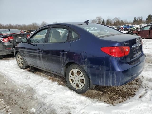 KMHDU4AD0AU082493 - 2010 HYUNDAI ELANTRA BL BLUE photo 2