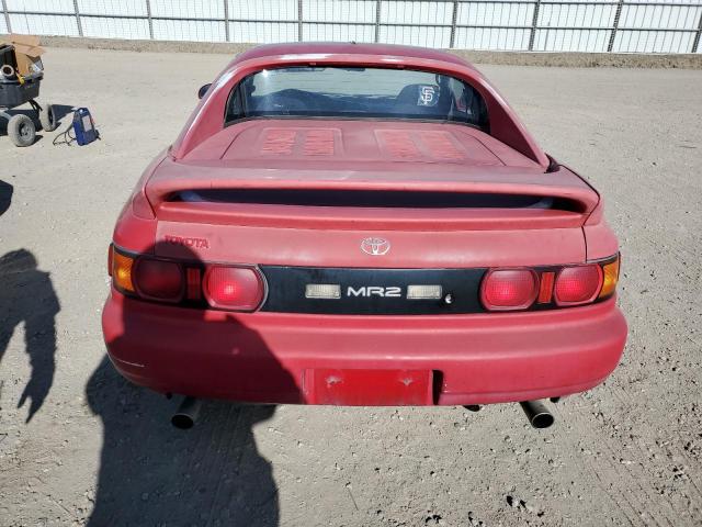 JT2SW21N9M0014121 - 1991 TOYOTA MR2 SPORT BURGUNDY photo 6