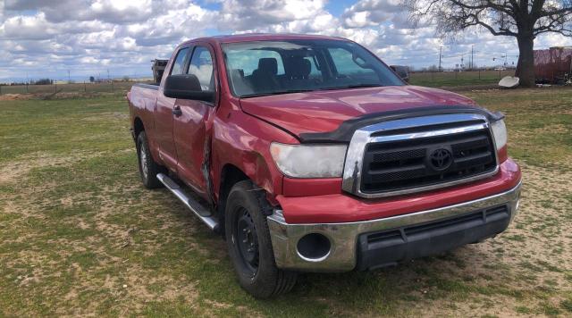 5TFRM5F10BX024835 - 2011 TOYOTA TUNDRA DOU RED photo 1