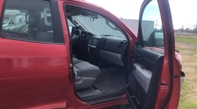 5TFRM5F10BX024835 - 2011 TOYOTA TUNDRA DOU RED photo 5