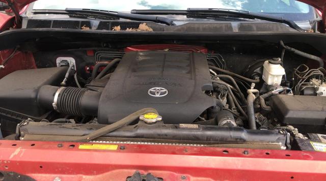 5TFRM5F10BX024835 - 2011 TOYOTA TUNDRA DOU RED photo 7