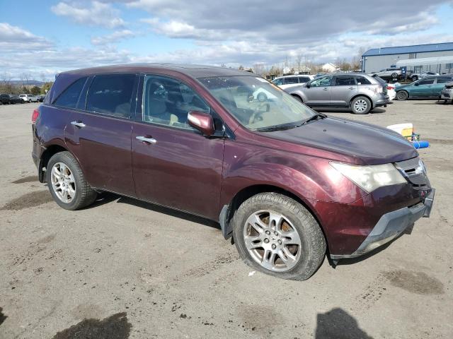 2HNYD28367H543841 - 2007 ACURA MDX TECHNO BURGUNDY photo 4