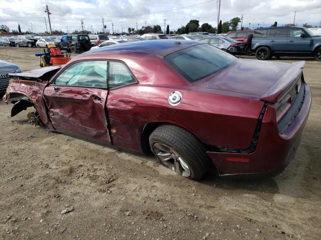 2C3CDZAG4LH230419 - 2020 DODGE CHALLENGER BURGUNDY photo 2