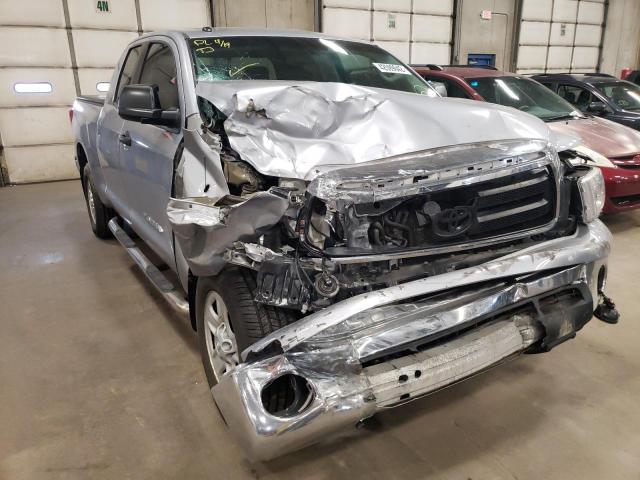 5TFUY5F16CX233450 - 2012 TOYOTA TUNDRA SILVER photo 9