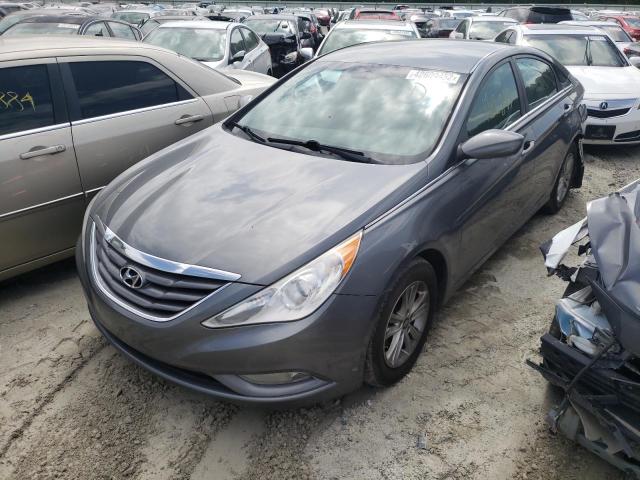 5NPEB4AC4DH519240 - 2013 HYUNDAI SONATA GLS SILVER photo 2