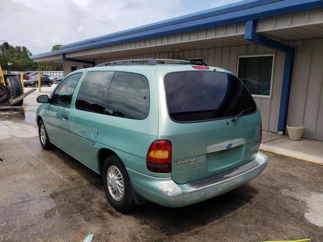 2FMDA5147WBB26601 - 1998 FORD WINDSTAR W TURQUOISE photo 3