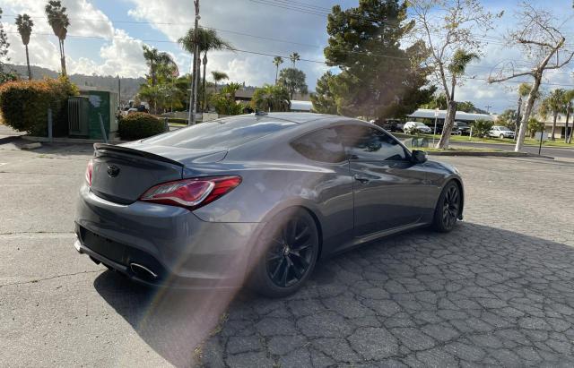 KMHHT6KJ3FU130256 - 2015 HYUNDAI GENESIS CO GRAY photo 4