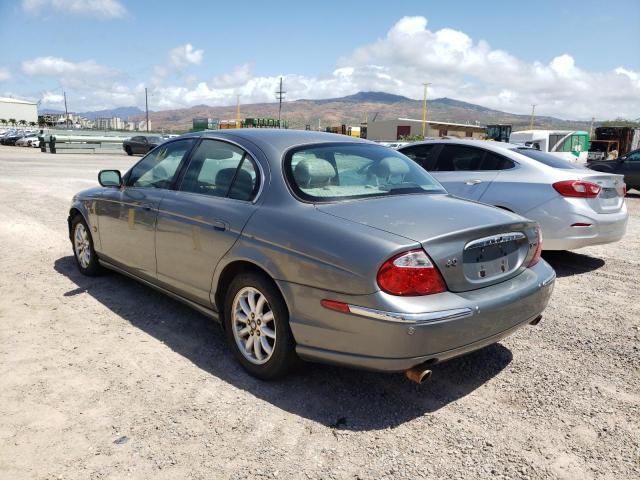 SAJDA01P12GM40749 - 2002 JAGUAR S-TYPE TEAL photo 3