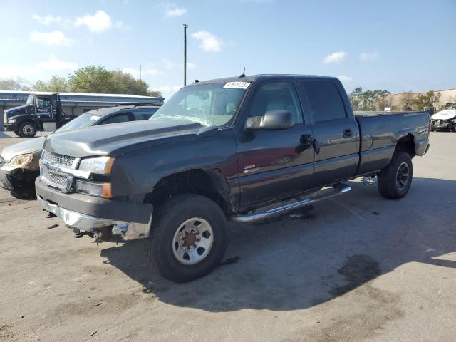 1GCHK33265F840199 - 2005 CHEVROLET SILVERADO GRAY photo 1