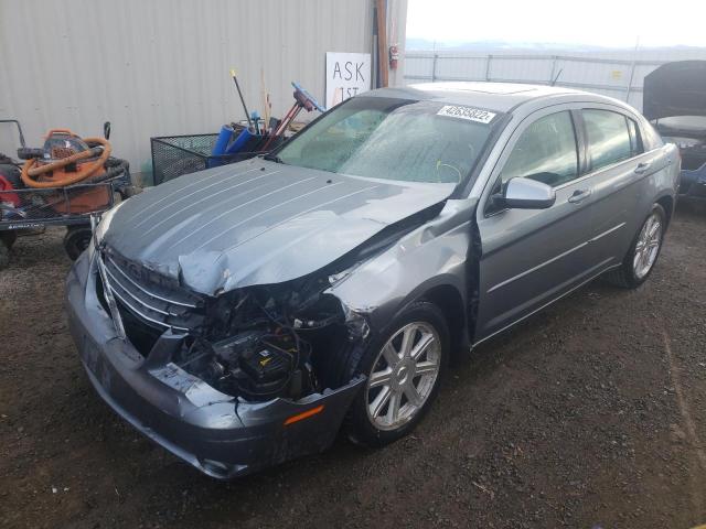 1C3LC56R88N285251 - 2008 CHRYSLER SEBRING SILVER photo 2