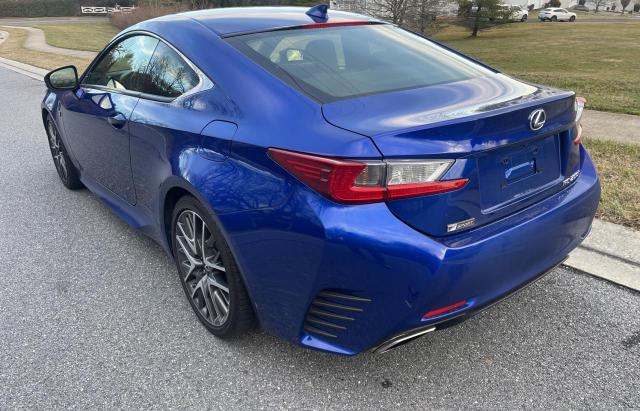 JTHHA5BC5H5005681 - 2017 LEXUS RC 200T BLUE photo 3