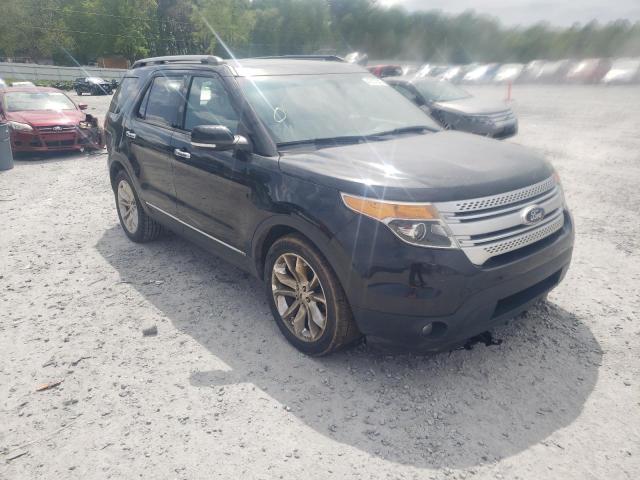 1FM5K7D82EGA67380 - 2014 FORD EXPLORER X BLACK photo 1