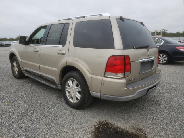 5LMEU88H74ZJ27888 - 2004 LINCOLN AVIATOR 金色 照片 3