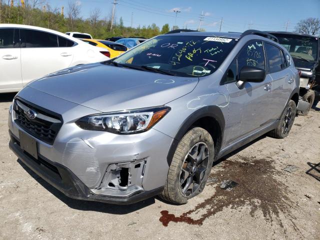 JF2GTAAC0JH257524 - 2018 SUBARU CROSSTREK SILVER photo 2