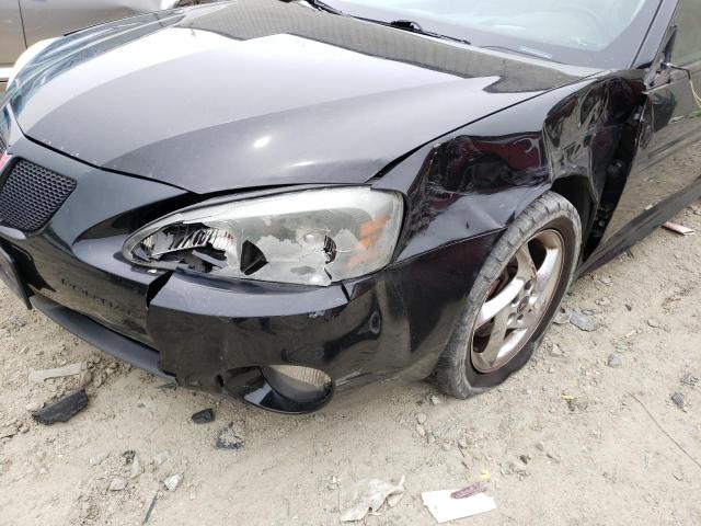 2G2WR524X41133683 - 2004 PONTIAC GRAND PRIX BLACK photo 9