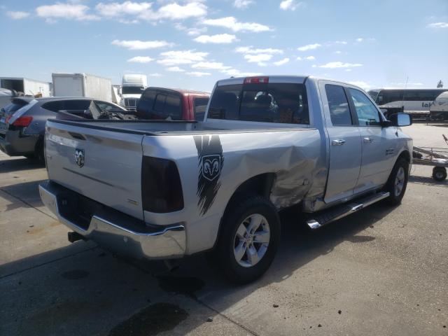 1C6RR6GG8JS210233 - 2018 RAM 1500 SLT SILVER photo 4