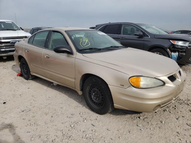 1G2NE52E15M139636 - 2005 PONTIAC GRAND AM S GOLD photo 1