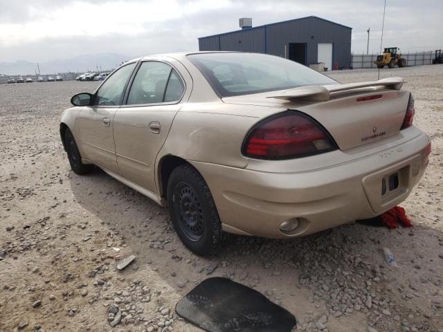 1G2NE52E15M139636 - 2005 PONTIAC GRAND AM S GOLD photo 3
