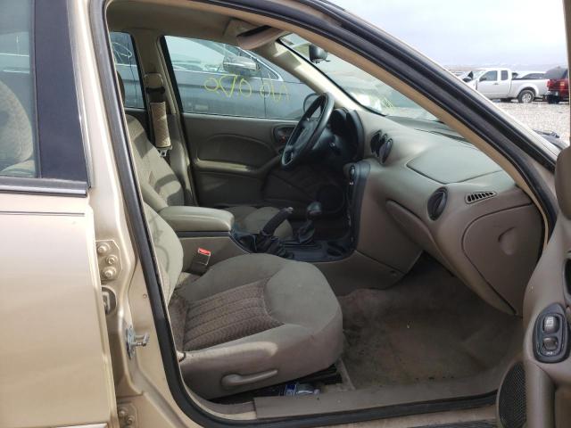 1G2NE52E15M139636 - 2005 PONTIAC GRAND AM S GOLD photo 5