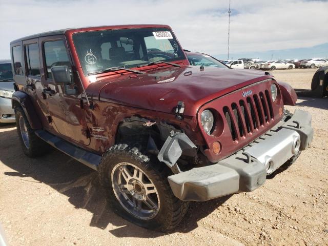 1J4GA59109L769687 - 2009 JEEP WRANGLER U BURGUNDY photo 4