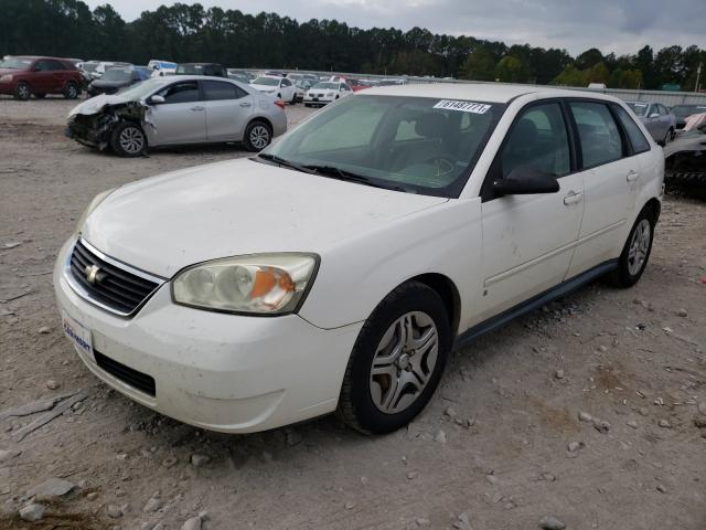 1G1ZS61886F177015 - 2006 CHEVROLET MALIBU MAX WHITE photo 2