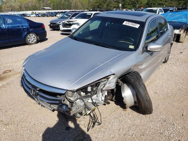 1HGCP3F88BA030093 - 2011 HONDA ACCORD EXL SILVER photo 2