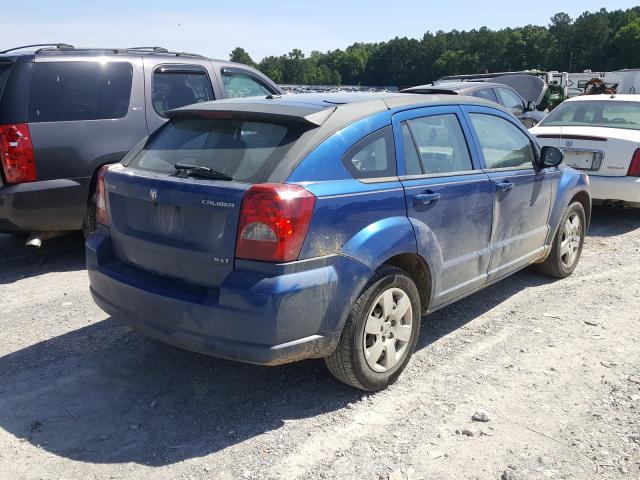 1B3HB48A09D171131 - 2009 DODGE CALIBER SX BLUE photo 4