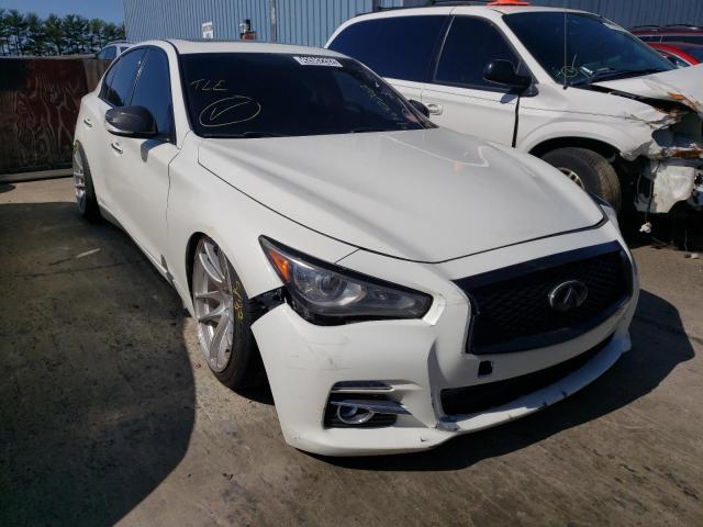 JN1BV7AR0EM688598 - 2014 INFINITI Q50 BASE WHITE photo 1