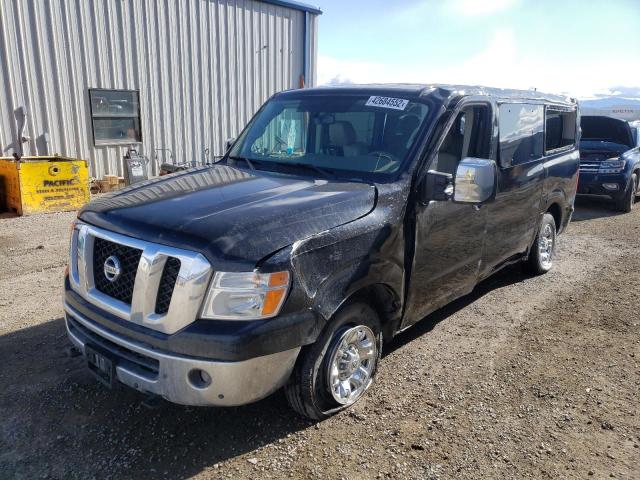 5BZAF0AA1LN852133 - 2020 NISSAN NV 3500 BLACK photo 2