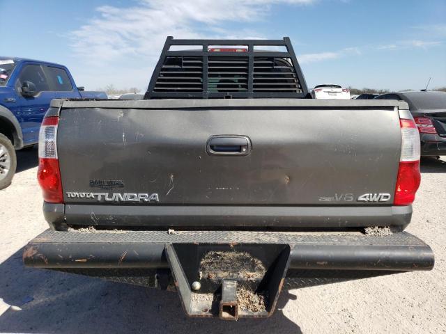 5TBDT48144S439422 - 2004 TOYOTA TUNDRA DOU GRAY photo 6