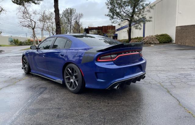 2C3CDXCT5JH187706 - 2018 DODGE CHARGER R/ BLUE photo 3