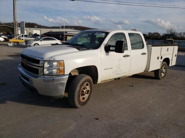 1GB1KVCG5CF118328 - 2012 CHEVROLET SILVERADO WHITE photo 1