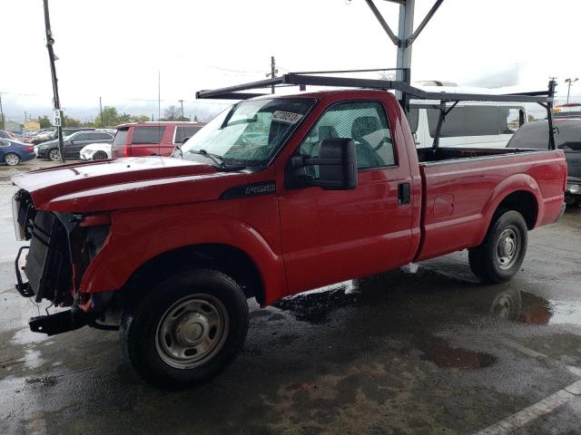 1FTBF2A67FEA03396 - 2015 FORD F250 SUPER RED photo 1