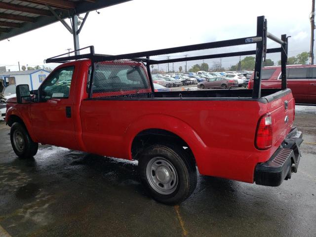 1FTBF2A67FEA03396 - 2015 FORD F250 SUPER RED photo 2