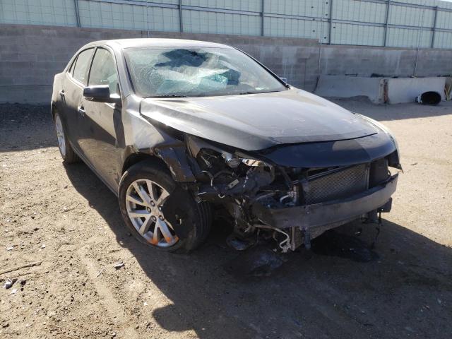 1G11H5SL5EF286751 - 2014 CHEVROLET MALIBU LTZ ნაცრისფერი ფოტო 1