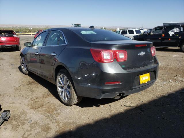1G11H5SL5EF286751 - 2014 CHEVROLET MALIBU LTZ ნაცრისფერი ფოტო 3