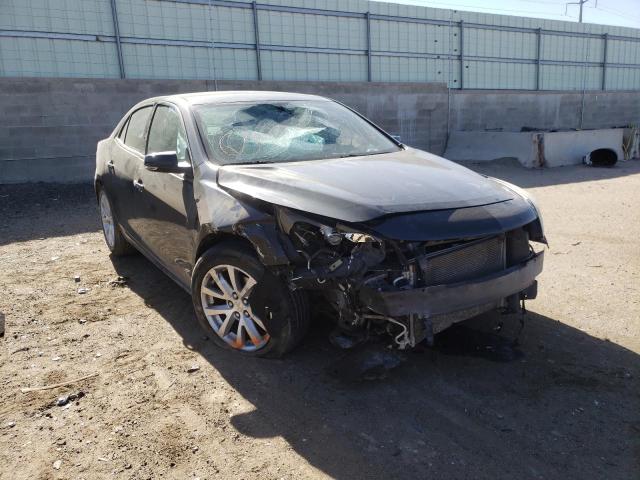 1G11H5SL5EF286751 - 2014 CHEVROLET MALIBU LTZ ნაცრისფერი ფოტო 9