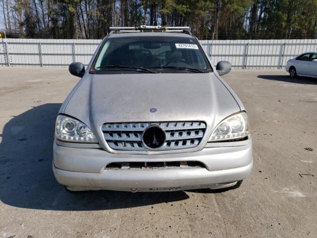 4JGAB54E1XA078949 - 1999 MERCEDES-BENZ ML 320 SILVER photo 5