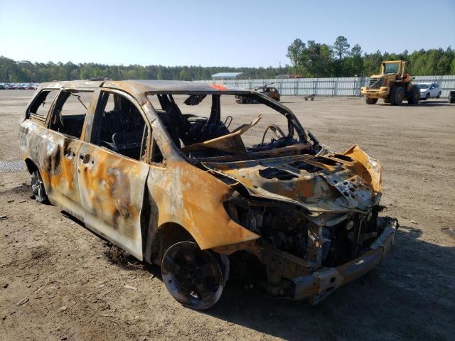 5TDKK3DC5FS681416 - 2015 TOYOTA SIENNA LE BURN photo 1